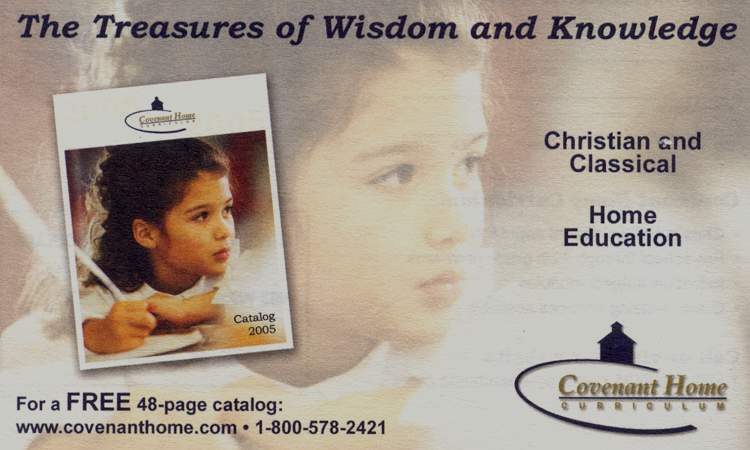 Click Here to Access the Covenant Home Curriculum Website !!